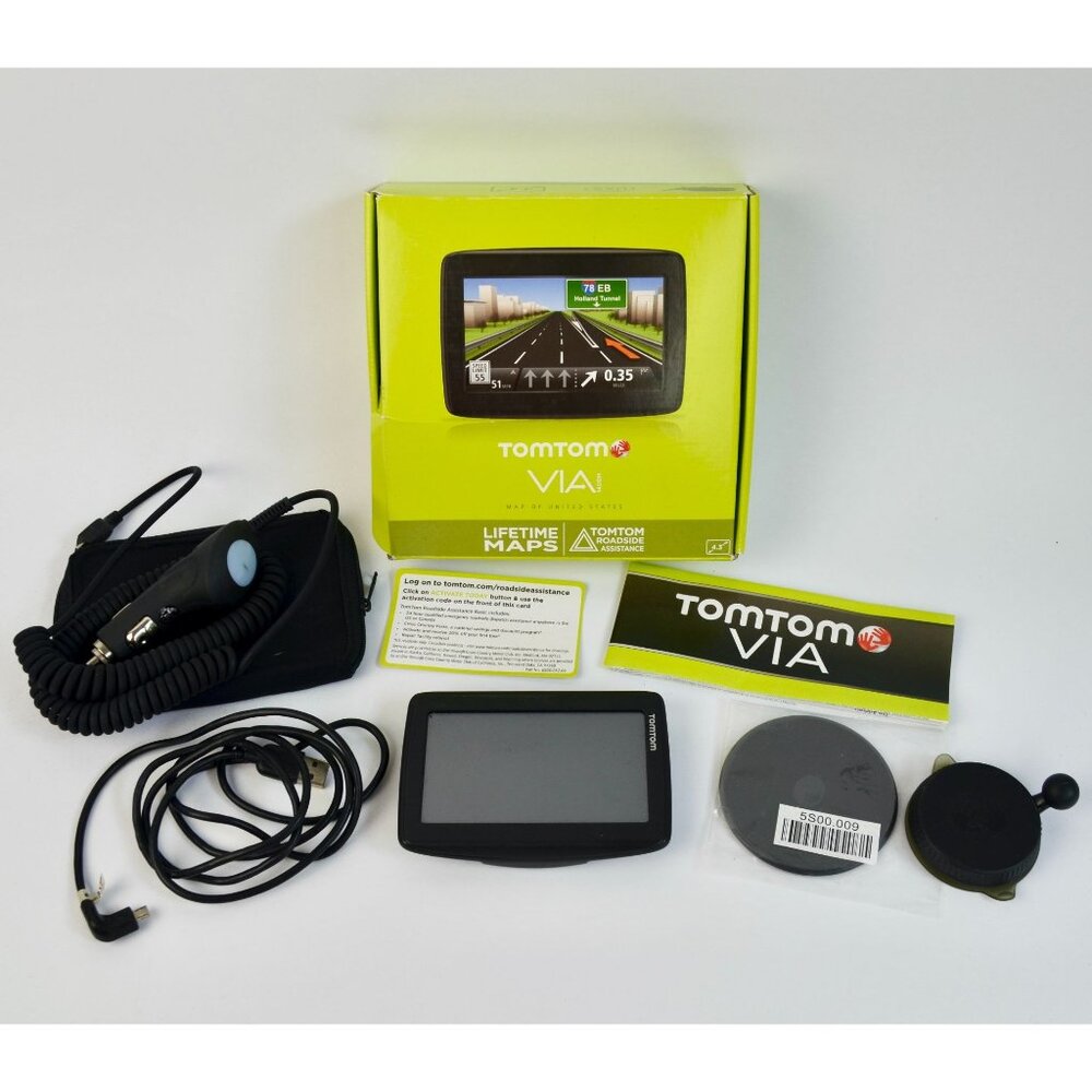 Tom Tom 4EN42 GPS VIA In Original Box TESTED WORKING